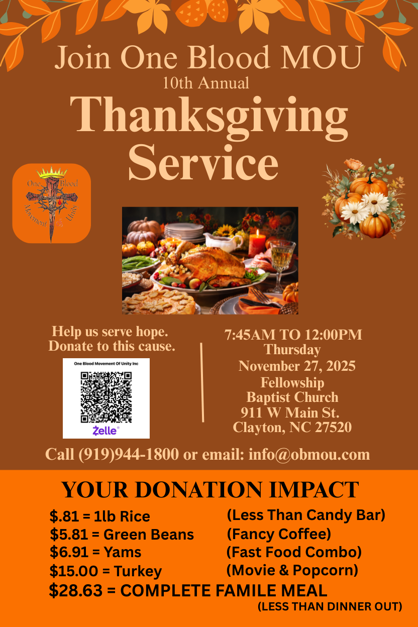 Thanksgiving Community Dinner 2025 Signup Genius Click Link Below